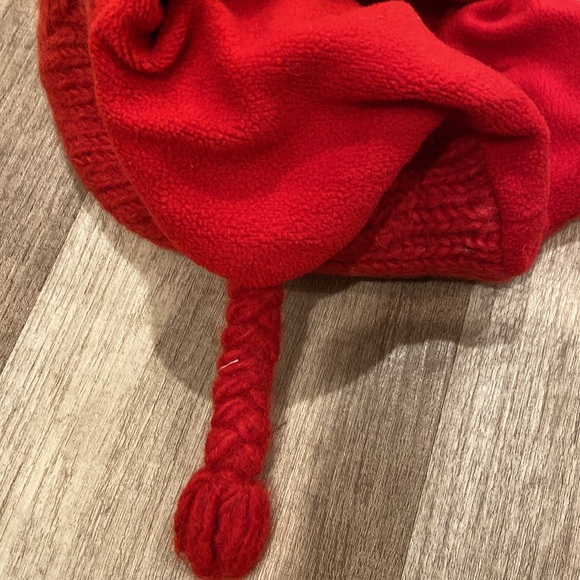 Handmade kids Elmo wool hat - Picture 6 of 7